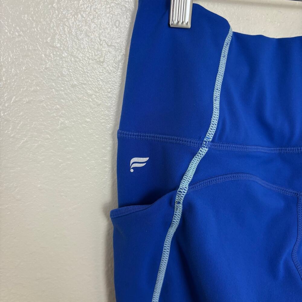 Fabletics Oasis Blue PureLuxe High-Waisted Pockets Legging - Picture 7 of 8